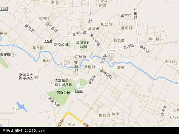 清厦村地图 - 清厦村电子地图 - 清厦村高清地图 - 2024年清厦村地图