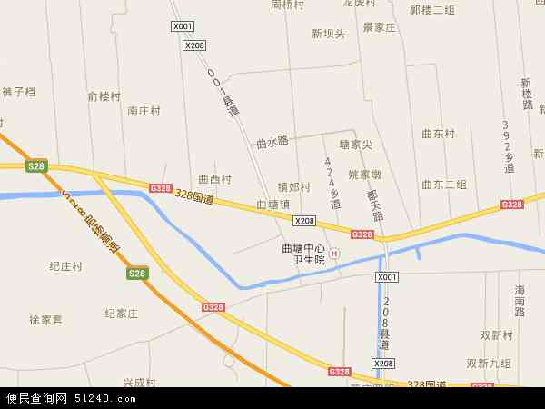 曲塘镇地图 - 曲塘镇电子地图 - 曲塘镇高清地图 - 2024年曲塘镇地图