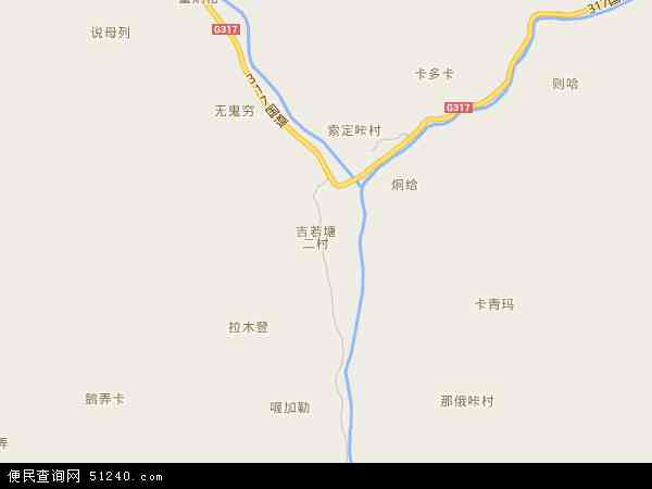 荣布镇地图 - 荣布镇电子地图 - 荣布镇高清地图 - 2024年荣布镇地图