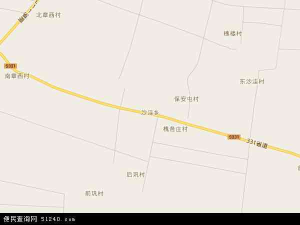 沙洼乡地图 - 沙洼乡电子地图 - 沙洼乡高清地图 - 2026年沙洼乡地图