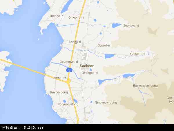 泗川市地图 - 泗川市电子地图 - 泗川市高清地图 - 2024年泗川市地图