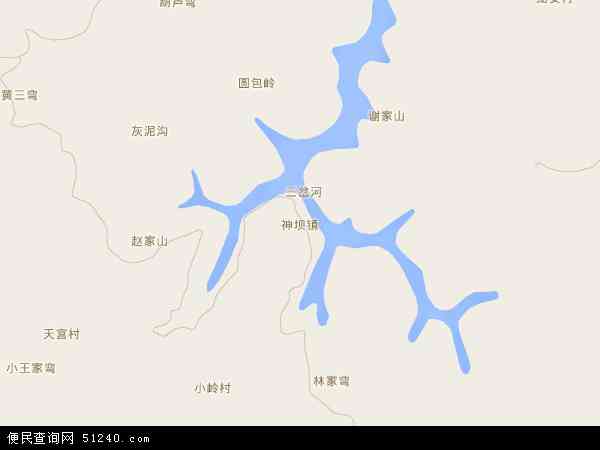神坝镇地图 - 神坝镇电子地图 - 神坝镇高清地图 - 2024年神坝镇地图