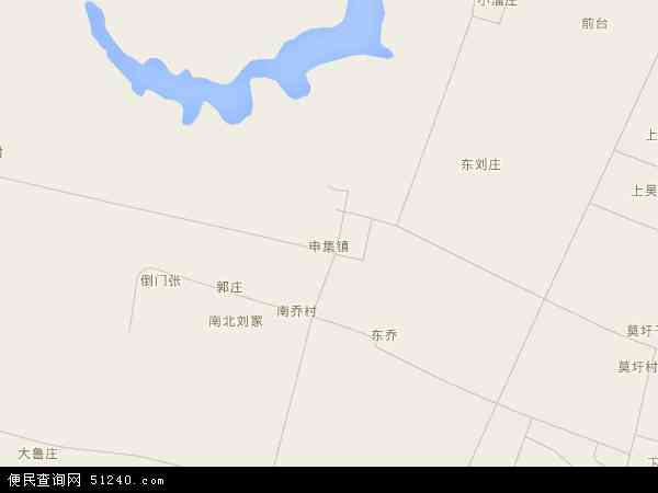 申集镇地图 - 申集镇电子地图 - 申集镇高清地图 - 2024年申集镇地图