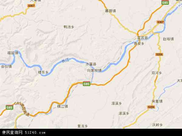 水富县地图 - 水富县电子地图 - 水富县高清地图 - 2024年水富县地图