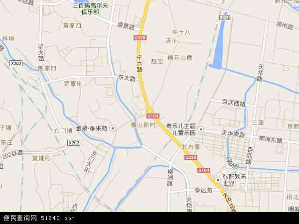 泰山地图 - 泰山电子地图 - 泰山高清地图 - 2024年泰山地图