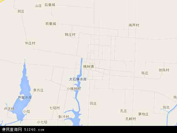 桃林镇地图 - 桃林镇电子地图 - 桃林镇高清地图 - 2024年桃林镇地图