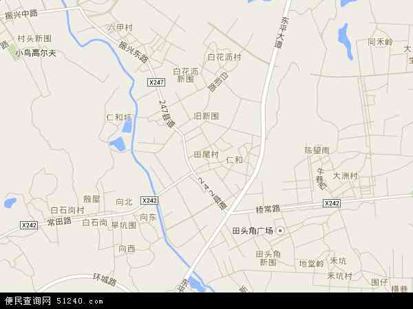 田尾村地图 - 田尾村电子地图 - 田尾村高清地图 - 2024年田尾村地图