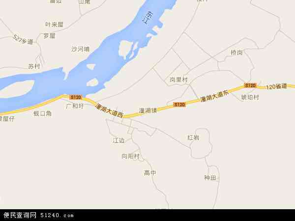潼湖镇地图 - 潼湖镇电子地图 - 潼湖镇高清地图 - 2024年潼湖镇地图