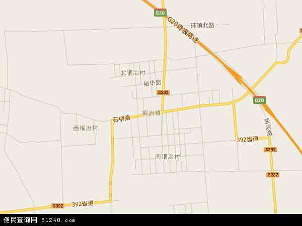 铜冶镇地图 - 铜冶镇电子地图 - 铜冶镇高清地图 - 2024年铜冶镇地图