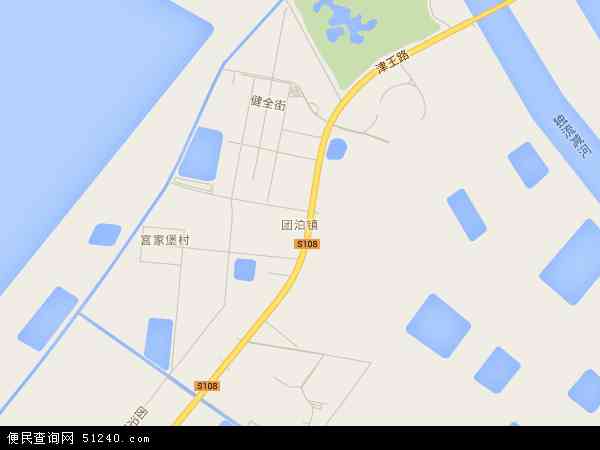 团泊镇地图图片