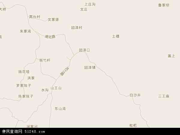 团泽镇地图 - 团泽镇电子地图 - 团泽镇高清地图 - 2024年团泽镇地图
