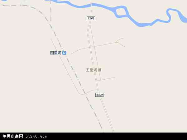 图里河镇地图图片
