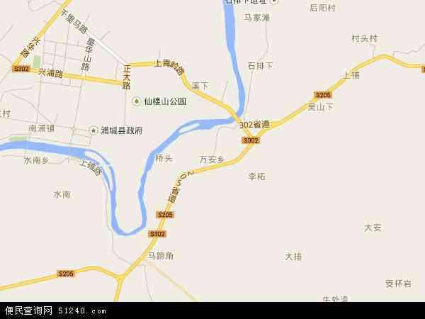 万安乡地图 - 万安乡电子地图 - 万安乡高清地图 - 2024年万安乡地图
