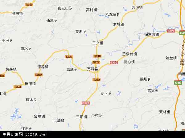 万载县地图 - 万载县电子地图 - 万载县高清地图 - 2024年万载县地图