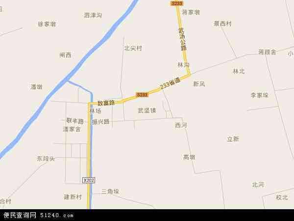 武坚镇地图 - 武坚镇电子地图 - 武坚镇高清地图 - 2024年武坚镇地图