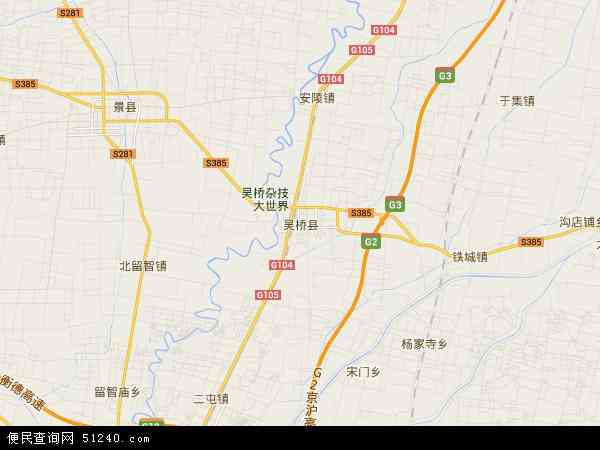吴桥县地图县城图片