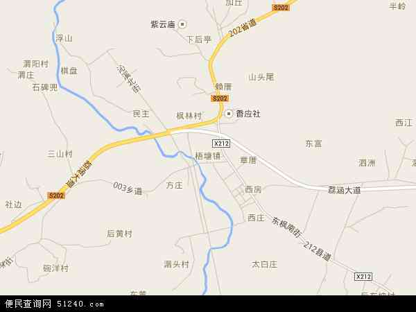 梧塘镇地图 - 梧塘镇电子地图 - 梧塘镇高清地图 - 2024年梧塘镇地图