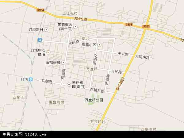 万宝桥地图 - 万宝桥电子地图 - 万宝桥高清地图 - 2024年万宝桥地图
