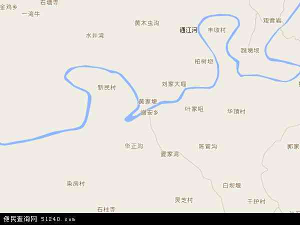 谢安乡地图 - 谢安乡电子地图 - 谢安乡高清地图 - 2024年谢安乡地图