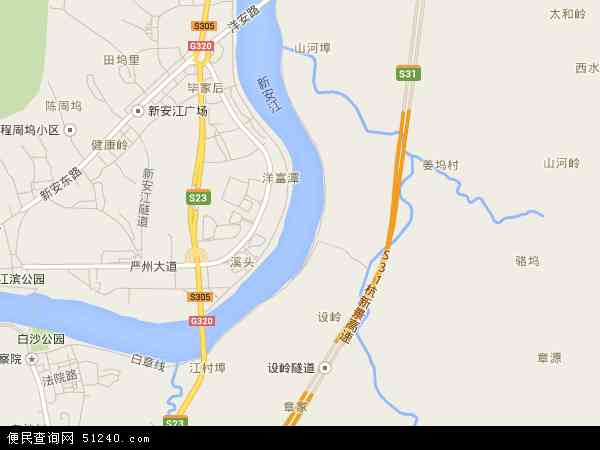 新安江地图 - 新安江电子地图 - 新安江高清地图 - 2024年新安江地图