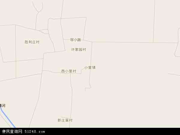 小里镇地图 - 小里镇电子地图 - 小里镇高清地图 - 2024年小里镇地图