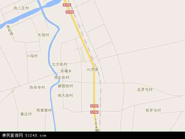 兴济镇地图图片