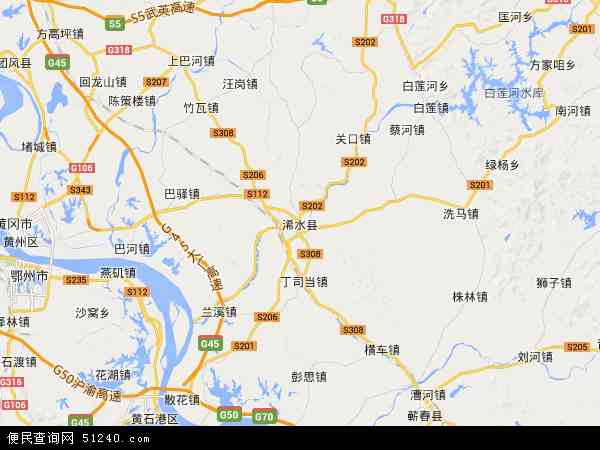 浠水县地图 - 浠水县电子地图 - 浠水县高清地图 - 2024年浠水县地图