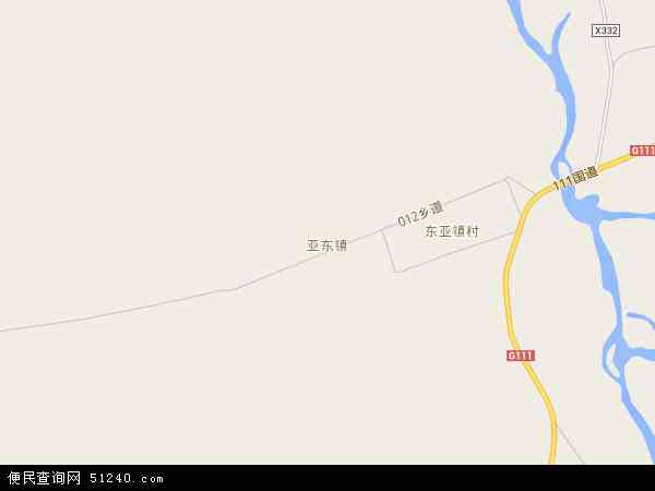 亚东镇地图 - 亚东镇电子地图 - 亚东镇高清地图 - 2024年亚东镇地图