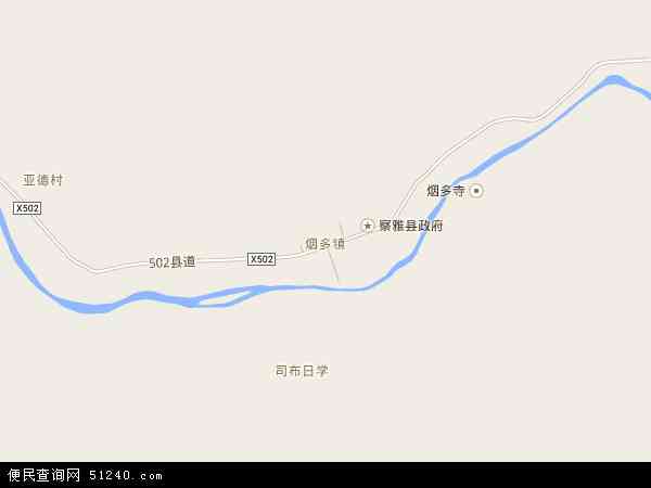 昌都察雅县地图图片