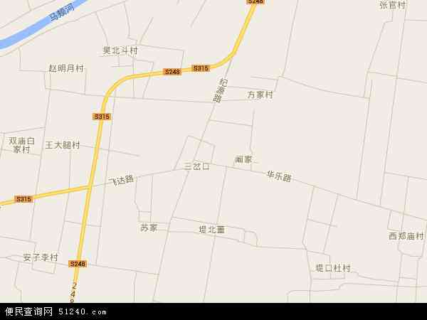 杨安镇地图 - 杨安镇电子地图 - 杨安镇高清地图 - 2024年杨安镇地图