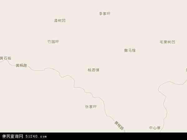 杨泗镇地图 - 杨泗镇电子地图 - 杨泗镇高清地图 - 2024年杨泗镇地图