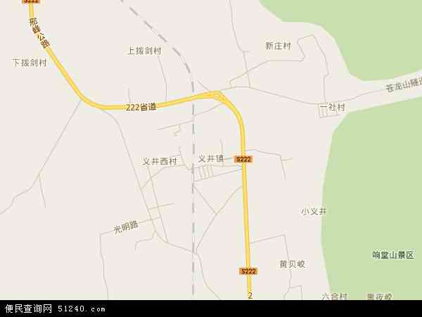 义井镇地图 - 义井镇电子地图 - 义井镇高清地图 - 2024年义井镇地图