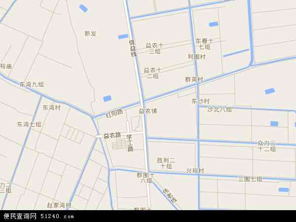 益农镇地图图片