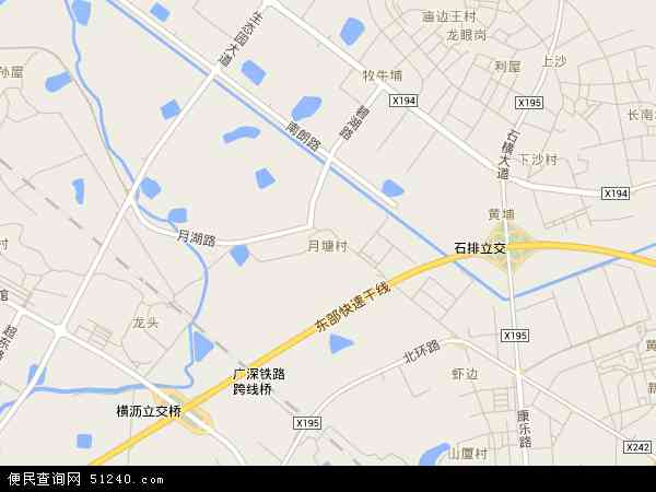 月塘村地图 - 月塘村电子地图 - 月塘村高清地图 - 2024年月塘村地图