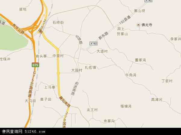 中国 贵州省 贵阳市 修文县 扎佐镇扎佐镇卫星地图 本站收录有:2021