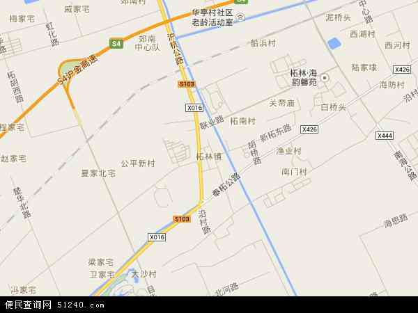 柘林镇地图 - 柘林镇电子地图 - 柘林镇高清地图 - 2024年柘林镇地图