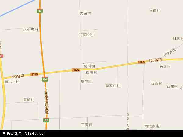 祝村镇地图 - 祝村镇电子地图 - 祝村镇高清地图 - 2026年祝村镇地图