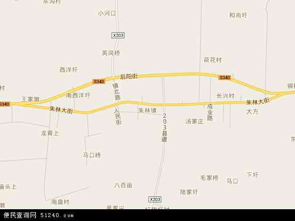 朱林镇地图 - 朱林镇电子地图 - 朱林镇高清地图 - 2024年朱林镇地图