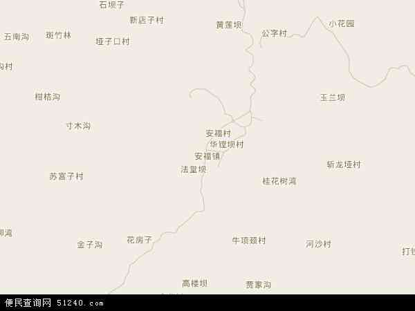 安福镇地图 - 安福镇电子地图 - 安福镇高清地图 - 2024年安福镇地图