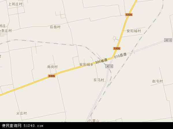 安阳城地图 - 安阳城电子地图 - 安阳城高清地图 - 2024年安阳城地图