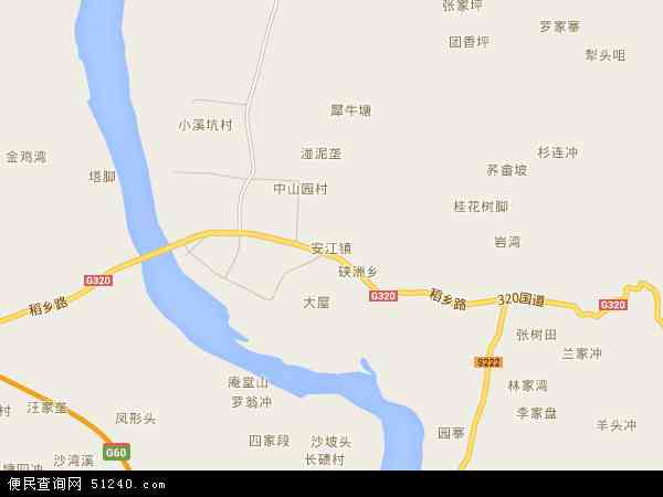 安江镇地图 - 安江镇电子地图 - 安江镇高清地图 - 2024年安江镇地图