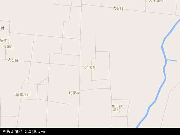 北汉乡地图 - 北汉乡电子地图 - 北汉乡高清地图 - 2024年北汉乡地图