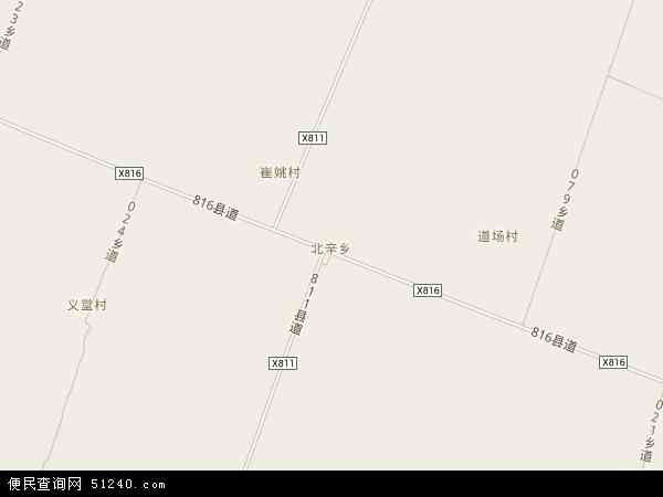 北辛乡地图 - 北辛乡电子地图 - 北辛乡高清地图 - 2024年北辛乡地图