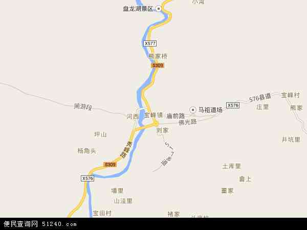 宝峰镇地图 - 宝峰镇电子地图 - 宝峰镇高清地图 - 2024年宝峰镇地图