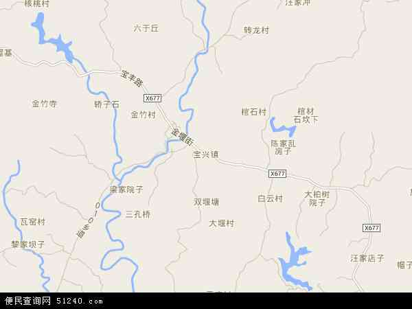 宝兴镇地图 - 宝兴镇电子地图 - 宝兴镇高清地图 - 2024年宝兴镇地图