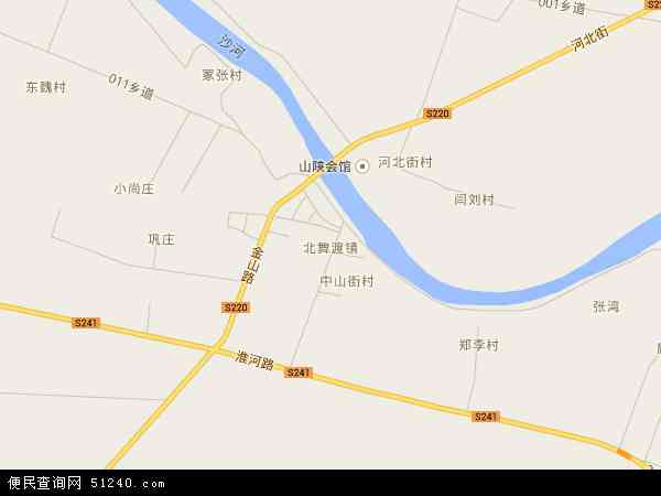 舞阳县高清卫星地图图片