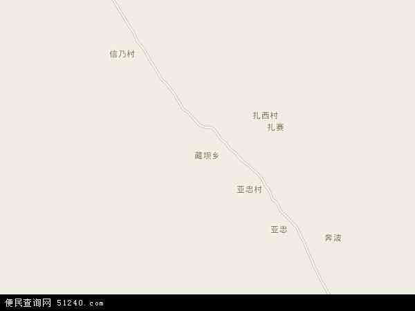 藏坝乡地图 - 藏坝乡电子地图 - 藏坝乡高清地图 - 2024年藏坝乡地图