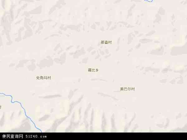 藏比乡地图 - 藏比乡电子地图 - 藏比乡高清地图 - 2024年藏比乡地图