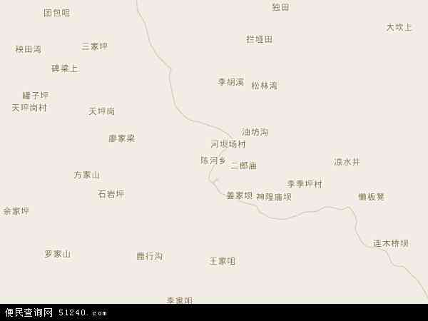 陈河乡地图 - 陈河乡电子地图 - 陈河乡高清地图 - 2024年陈河乡地图