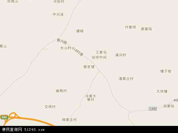 蔡官镇地图 - 蔡官镇电子地图 - 蔡官镇高清地图 - 2024年蔡官镇地图